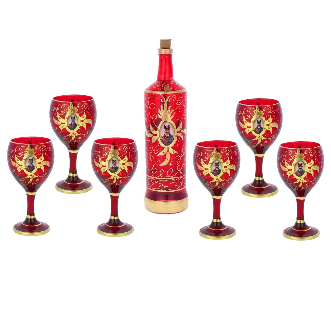 Shah Abassi Glas & Krug Set