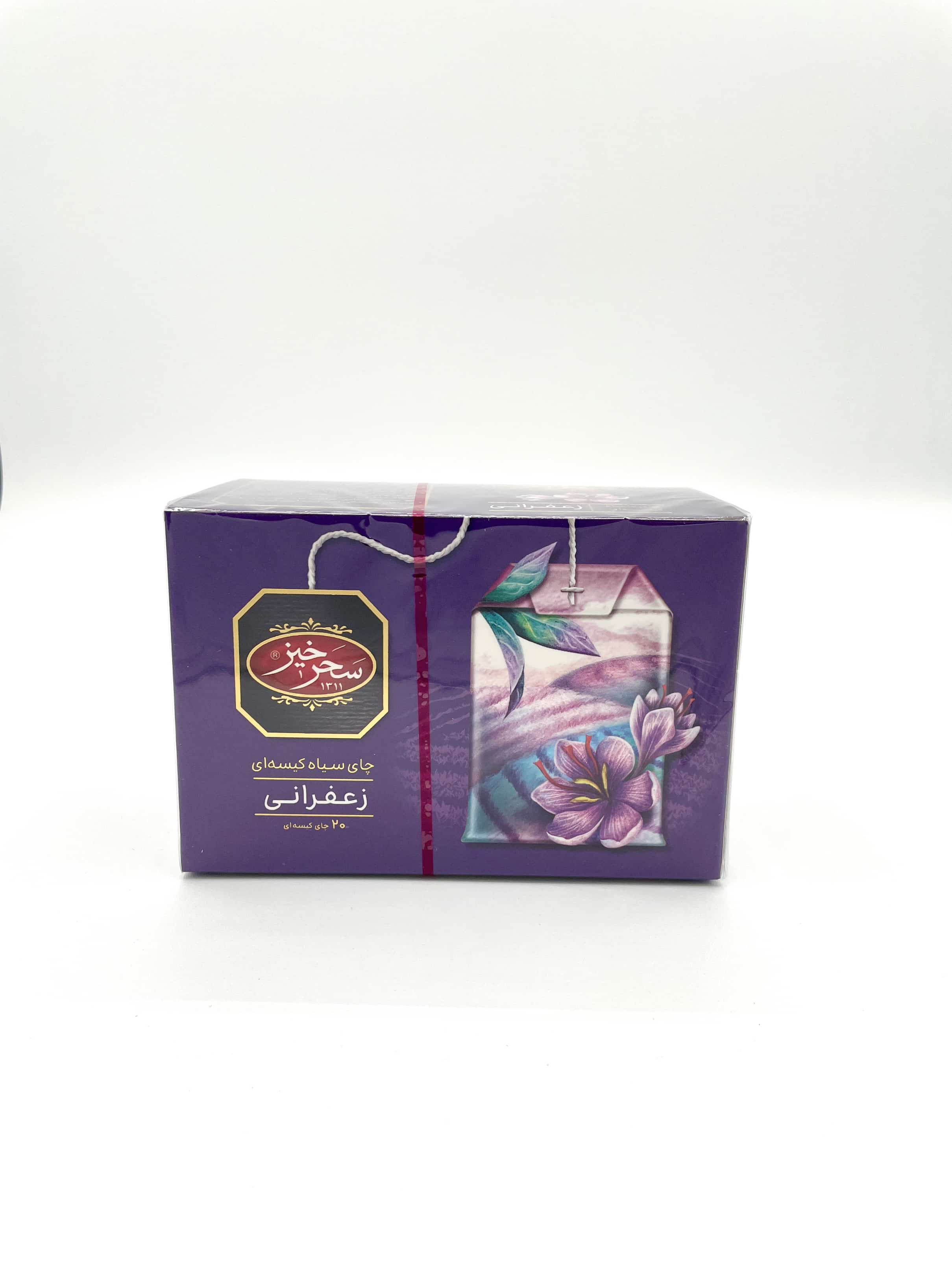 Safran Tee, 20 Beutel