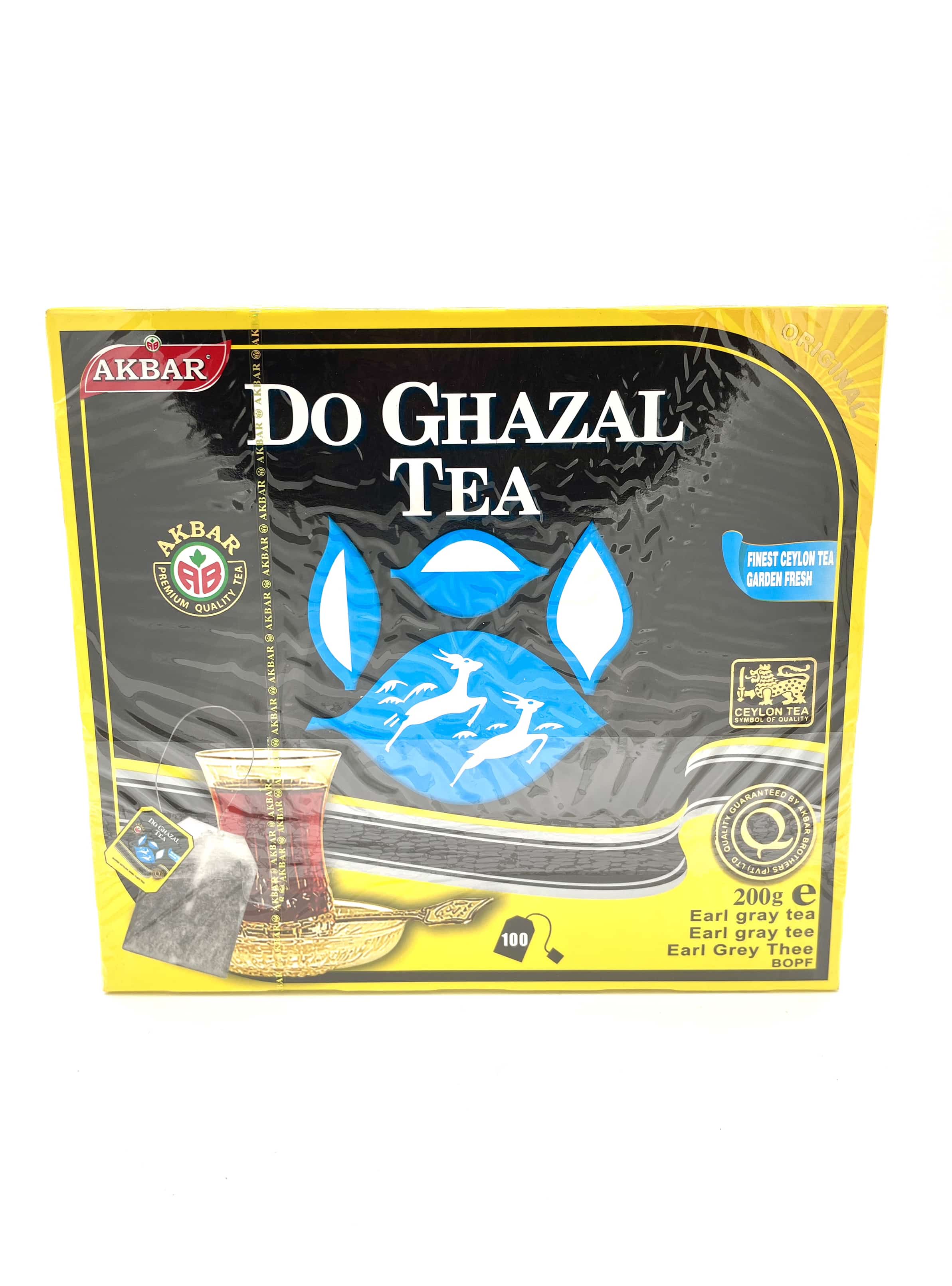 Earl Grey schwarzer Tee (Atri), 100 Beutel