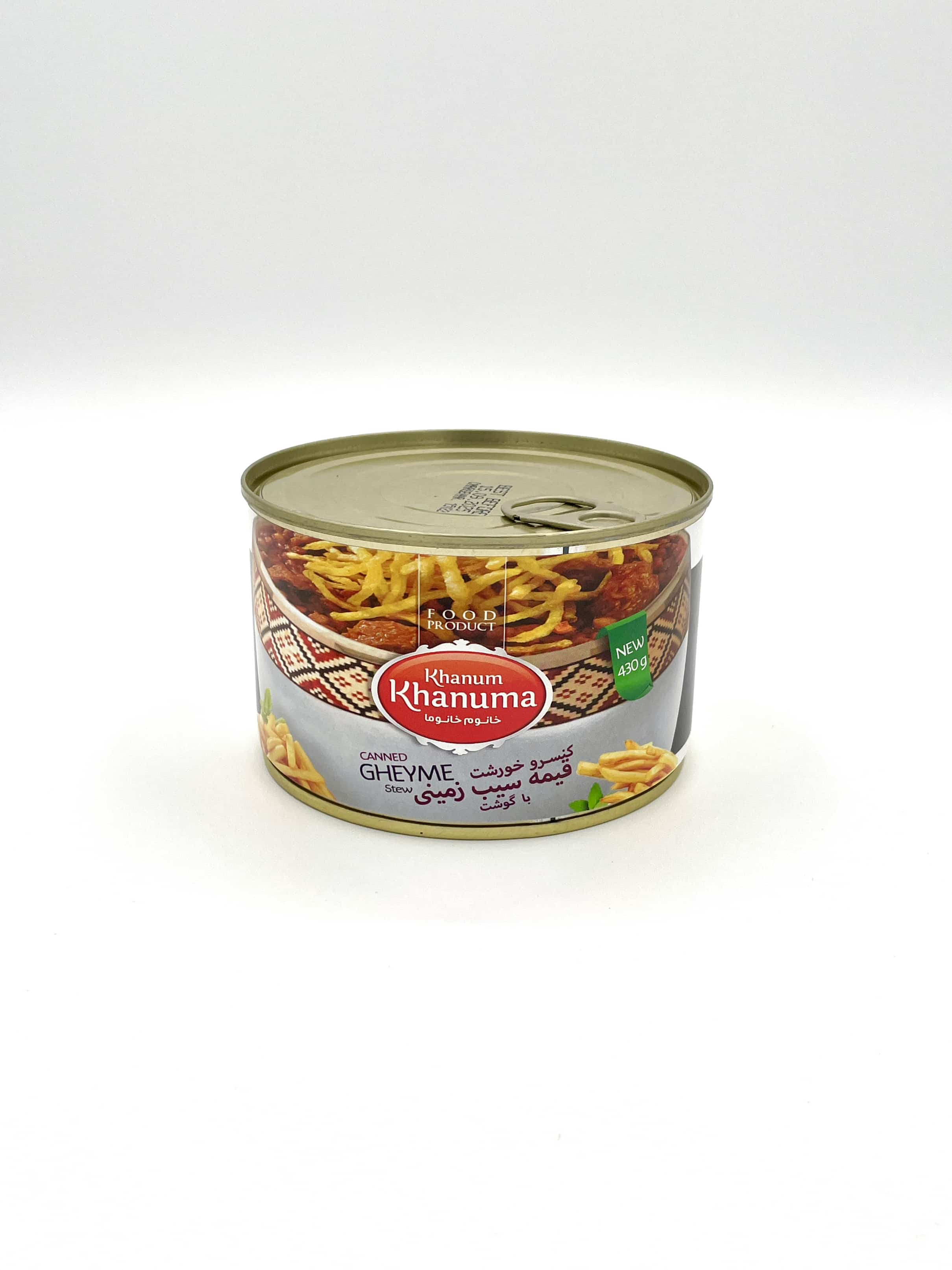 Gheymeh Sibzamini Eintopf mit Fleisch